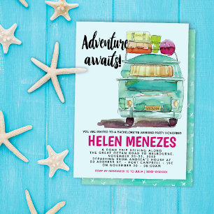 Äventyr Bachelorette Helg Getaway Inbjudan