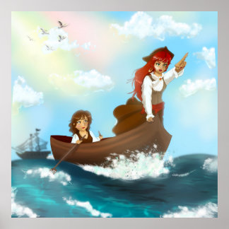 Äventyr Beckons Poster