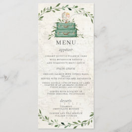 Äventyr Begins Luggage Greenery Karta Shower Menu Program