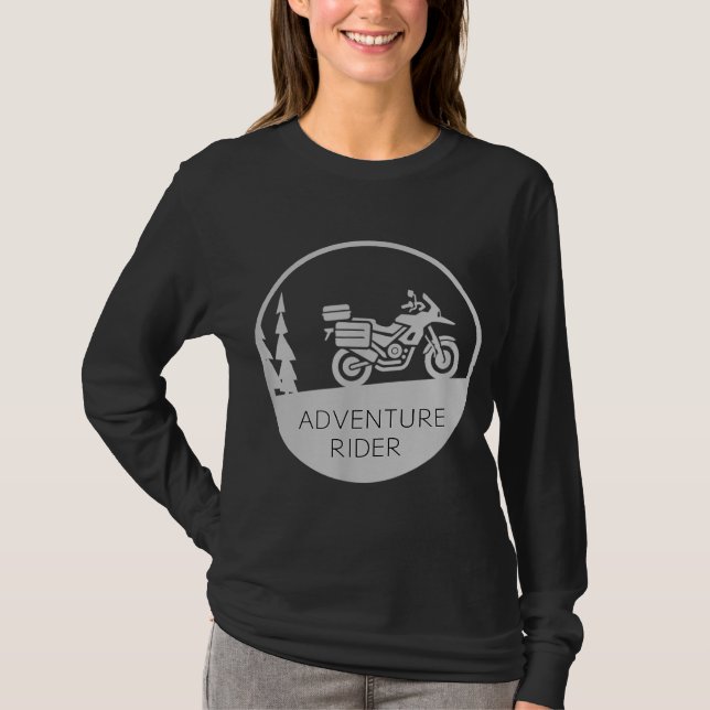 Äventyr Bike T Shirt (Framsida)