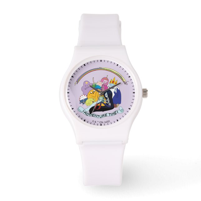 Äventyr | BMO-gruppgrafik Armbandsur (Framsida)