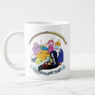 Äventyr BMO-gruppgrafik Jumbo Mugg
