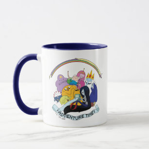 Äventyr BMO-gruppgrafik Mugg