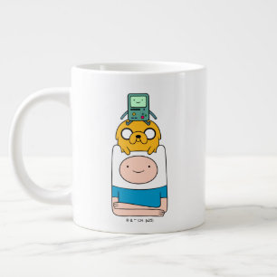 Äventyr BMO, Jake och Finn Jumbo Mugg