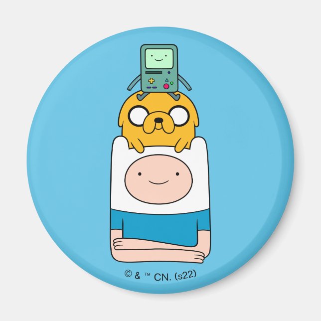 Äventyr | BMO, Jake och Finn Magnet (Framsidan)