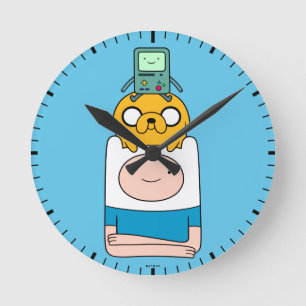 Äventyr BMO, Jake och Finn Rund Klocka