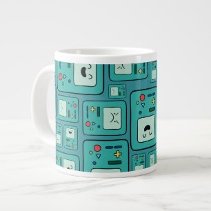 Äventyr BMO Mönster Jumbo Mugg