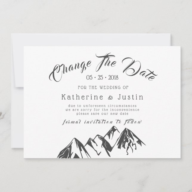 Äventyr börjar ⎥ ändra datumfotokortet (Framsida)