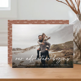 Äventyr börjar | Fullt Photo Spara Datumet