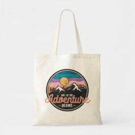 Äventyr börjar kampanjens popup-bag tygkasse