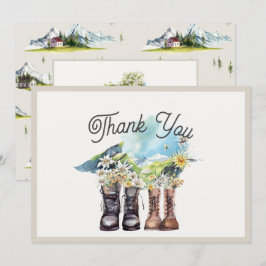 Äventyr börjar leta upp Boots Par Shower Tack Kort