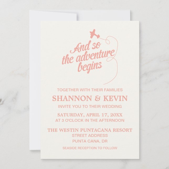 Äventyr börjar| Mål - Inbjudan (Framsida)