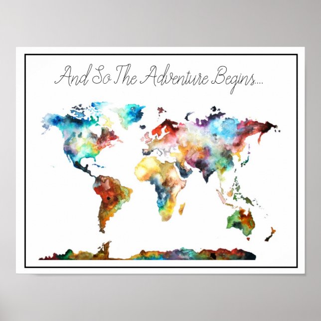 Äventyr börjar... poster (Framsidan)