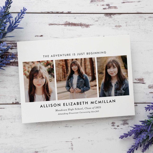 Äventyr börjar precis med Photo Studenten Meddelande (Skapare uppladdad)