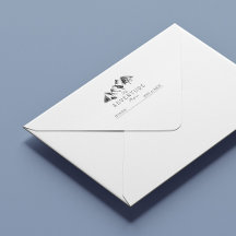 Äventyr börjar ⎢ Rustic Bröllop Rubber Frimärke