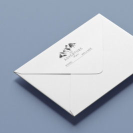 Äventyr börjar ⎢ Rustic Bröllop Rubber Frimärke Självfärgande Stämpel