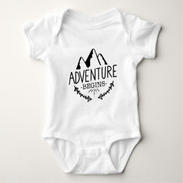 Äventyr börjar tee shirt