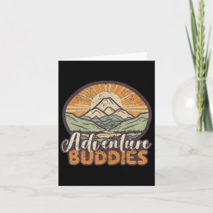 Äventyr Buddies Par Lustiny Hiking Äventyr M Kort