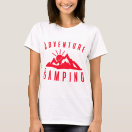 Äventyr Camping T Shirt
