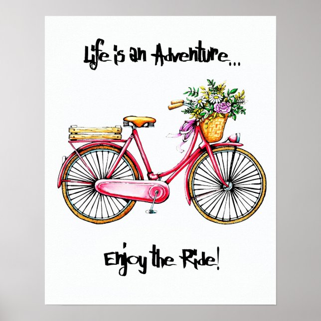 Äventyr-citat Poster (Framsidan)