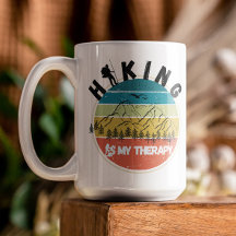 Äventyr-citattecken Hiking är terapiåterfärgning