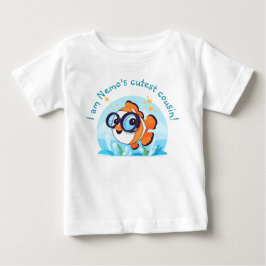 Äventyr | Cute Clownfish with Sunglass T Shirt