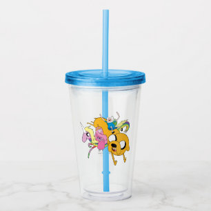 Äventyr Dam, Bubblegum, Finn och Jake Take Away Mugg