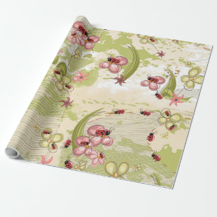 Äventyr Ditsy Ladybird Presentpapper