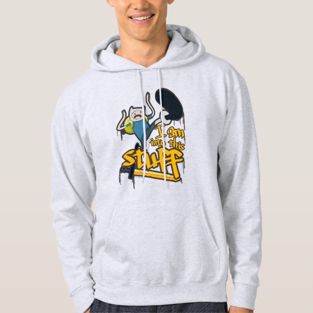 Äventyr | Finn "Jag är med i Saker" Hoodie (Framsida)