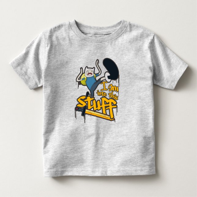 Äventyr | Finn "Jag är med i Saker" T-Shi T Shirt (Framsida)