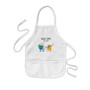 Äventyr Finn & Jake Fist Bump Barnförkläde