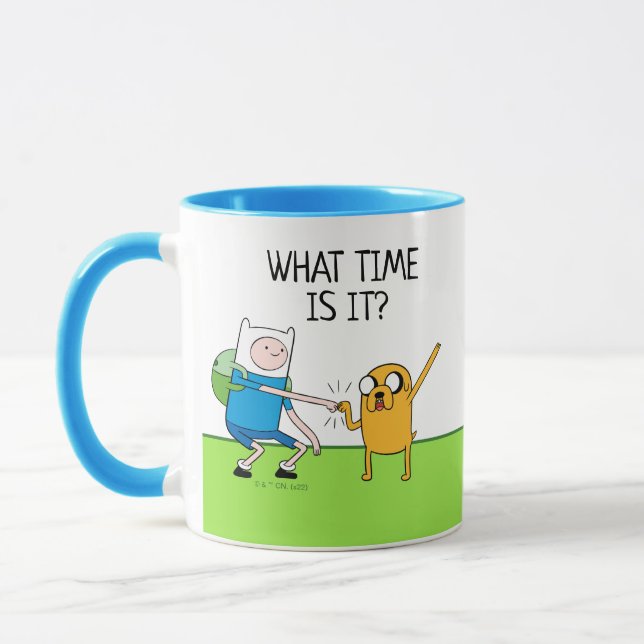 Äventyr | Finn & Jake Fist Bump Mugg (Vänster)