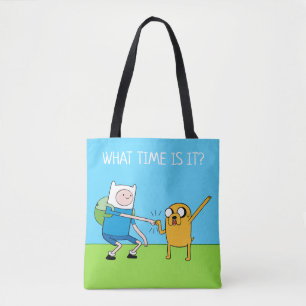 Äventyr   Finn & Jake Fist Bump Tygkasse