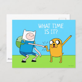 Äventyr | Finn & Jake Fist Bump Vykort