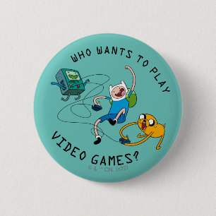 Äventyr Finn & Jake Play med BMO Knapp
