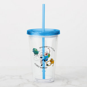 Äventyr Finn & Jake Play med BMO Take Away Mugg