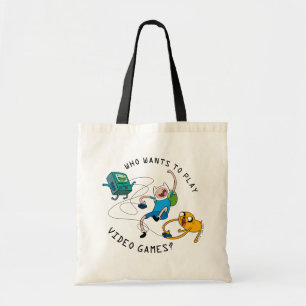 Äventyr Finn & Jake Play med BMO Tygkasse