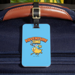 Äventyr Finn Riding Jake Bagagebricka
