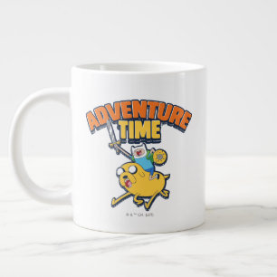 Äventyr Finn Riding Jake Jumbo Mugg