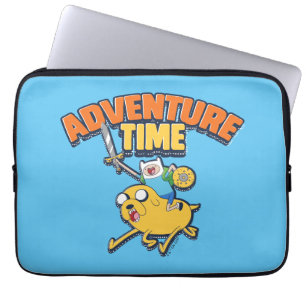 Äventyr Finn Riding Jake Laptop Fodral