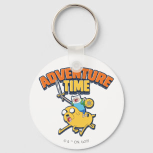 Äventyr Finn Riding Jake Nyckelring