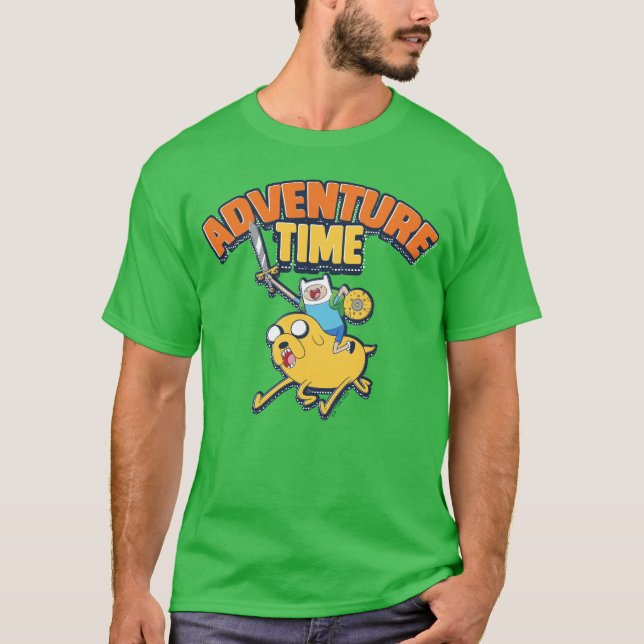 Äventyr | Finn Riding Jake T Shirt (Framsida)
