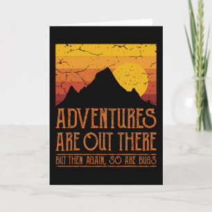 ÄVENTYR FINNS DÄRUTE Roligt Vandring Vandrare Kort