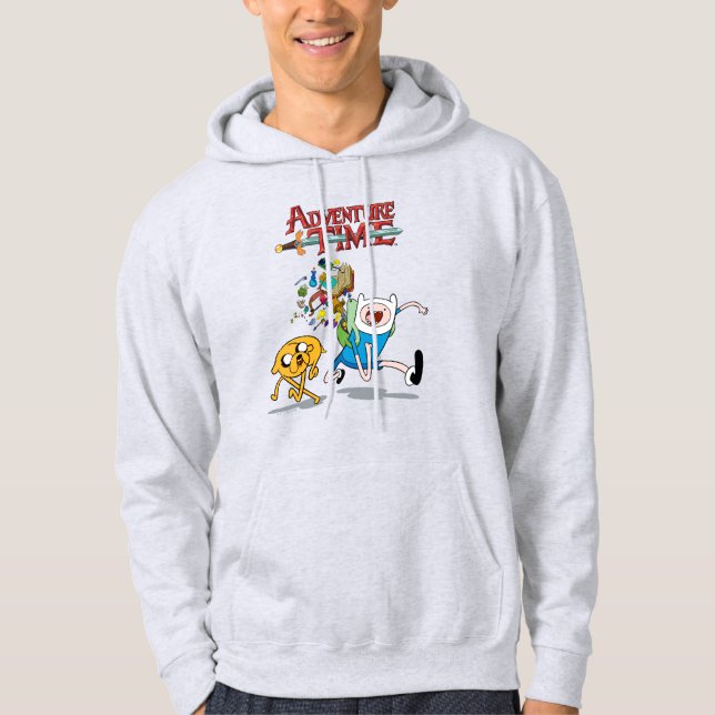 Äventyr | Finns ryggsäck, Äventyr-växel Hoodie (Framsida)
