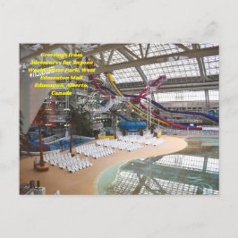 Äventyr för All World Vatten Park-vykort Vykort