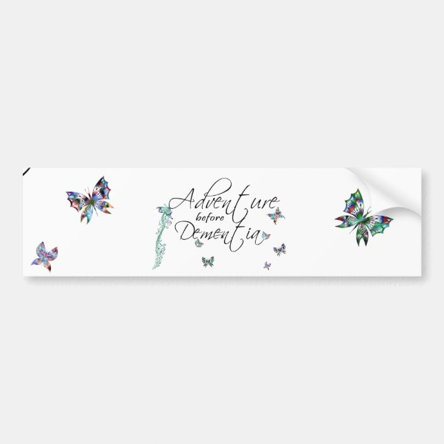 Äventyr för demensbildekal bildekal (Framsidan)