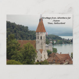 Äventyr för Vem som helst Postcard Thun, Schweiz Vykort