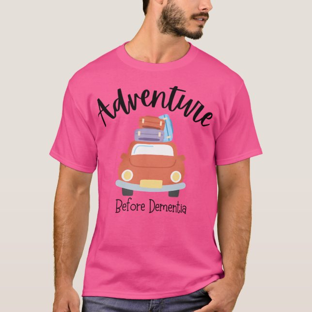 Äventyr före demens (bil) t shirt (Framsida)