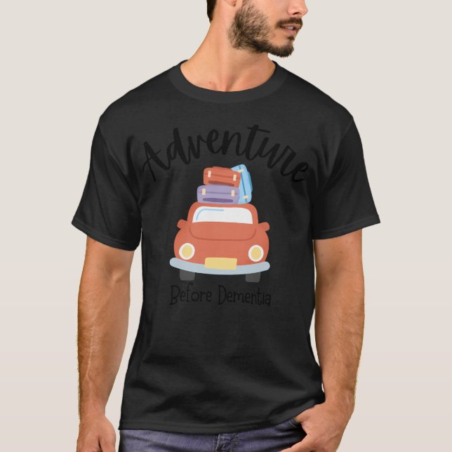 Äventyr före demens (bil) t shirt (Framsida)