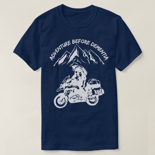 Äventyr före demensberget Äventyr T Shirt (Design framsida)